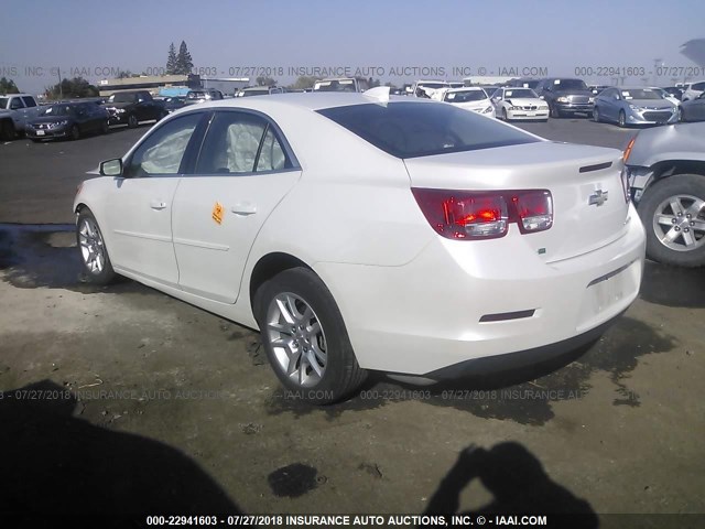 1G11C5SL2FF154207 - 2015 CHEVROLET MALIBU 1LT 白色 照片 3