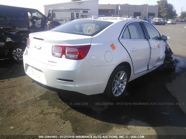 1G11C5SL2FF154207 - 2015 CHEVROLET MALIBU 1LT 白色 照片 4