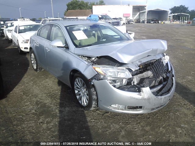 2G4GR5EK9C9148780 - 2012 BUICK REGAL 银色 照片 1