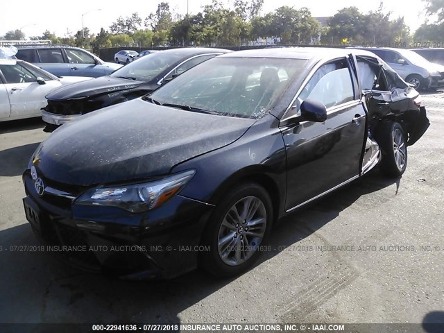 4T1BF1FK7HU361666 - 2017 TOYOTA CAMRY LE/XLE/SE/XSE 深蓝色 照片 2