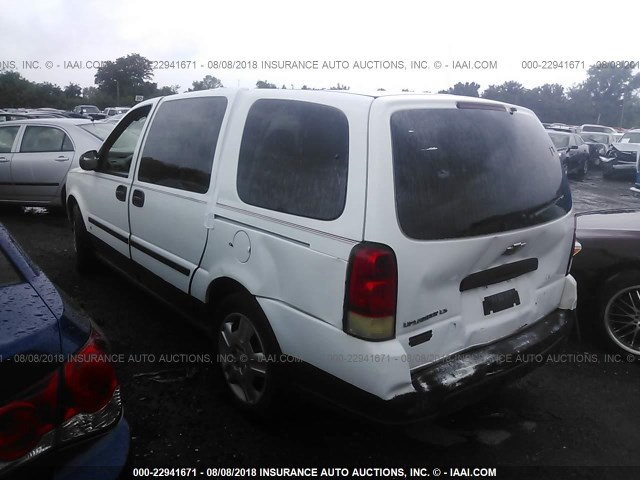 1GNDV23L06D151644 - 2006 CHEVROLET UPLANDER LS WHITE photo 3
