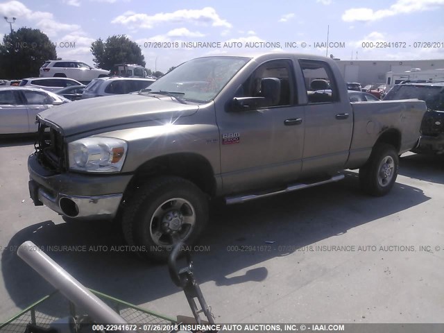 3D7KS28D08G162567 - 2008 DODGE RAM 2500 ST/SLT 金色 照片 2