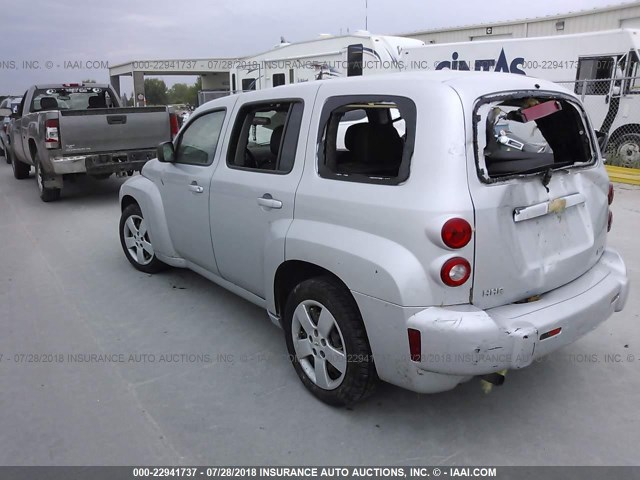 3GNBAAFW5BS605075 - 2011 CHEVROLET HHR LS SILVER photo 3
