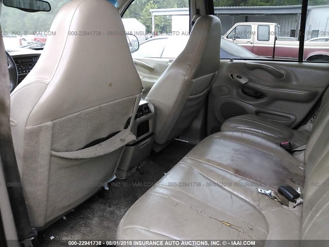 1FMEU17L02LA39782 - 2002 FORD EXPEDITION EDDIE BAUER BLACK photo 8