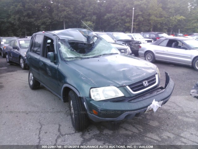 JHLRD1872YC042623 - 2000 HONDA CR-V SE/EX GREEN photo 1