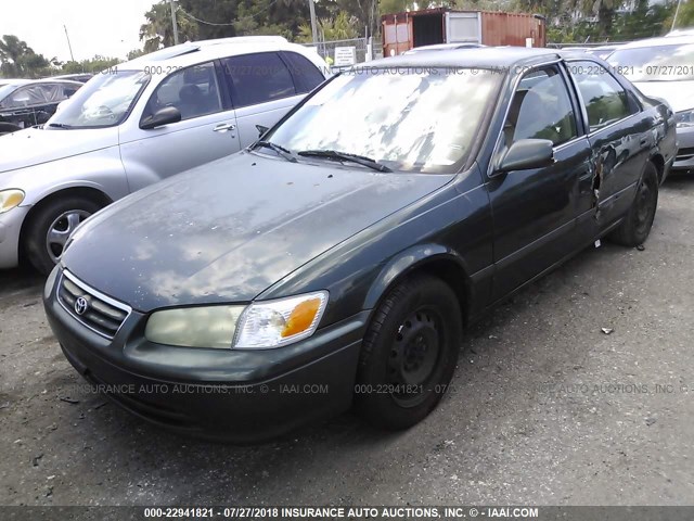 4T1BG22K8YU760742 - 2000 TOYOTA CAMRY CE/LE/XLE 绿色 照片 2