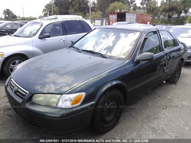4T1BG22K8YU760742 - 2000 TOYOTA CAMRY CE/LE/XLE 绿色 照片 6