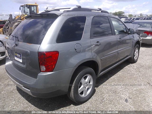 2CKDL63F866056689 - 2006 PONTIAC TORRENT GRAY photo 4