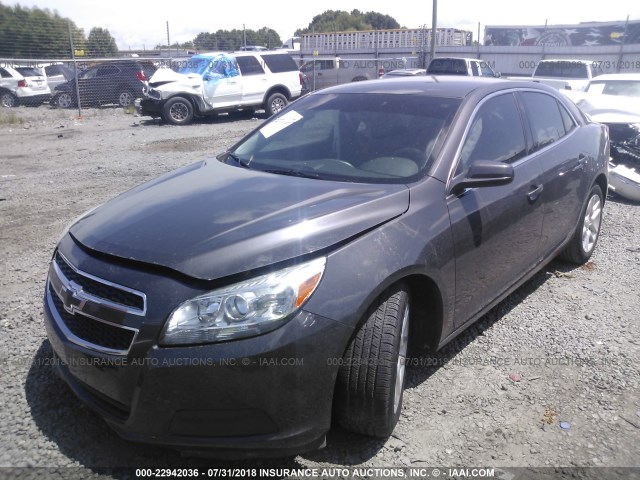 1G11D5RR1DF116861 - 2013 CHEVROLET MALIBU 1LT 灰色 照片 2