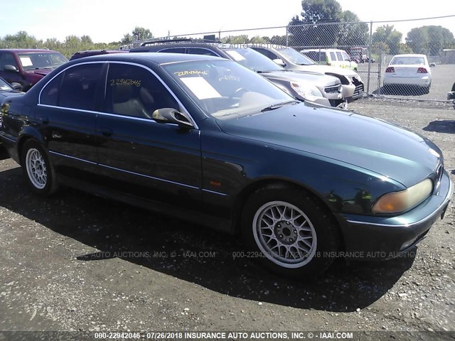 WBADM6332XBY30098 - 1999 BMW 528 I AUTOMATIC GREEN photo 1