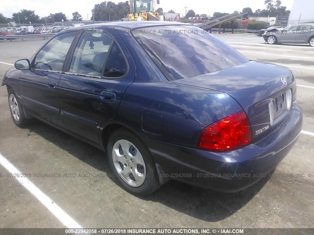 3N1CB51DX5L547540 - 2005 NISSAN SENTRA 1.8/1.8S Dark Blue photo 3