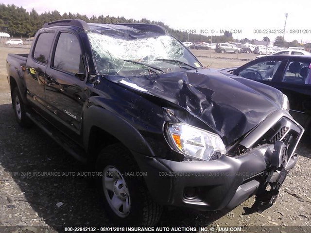 5TFJX4GN7EX032631 - 2014 TOYOTA TACOMA DOUBLE CAB 黑色 照片 1