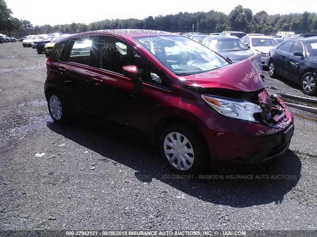 3N1CE2CP2GL405537 - 2016 NISSAN VERSA NOTE S/S PLUS/SV/SL/SR RED photo 1