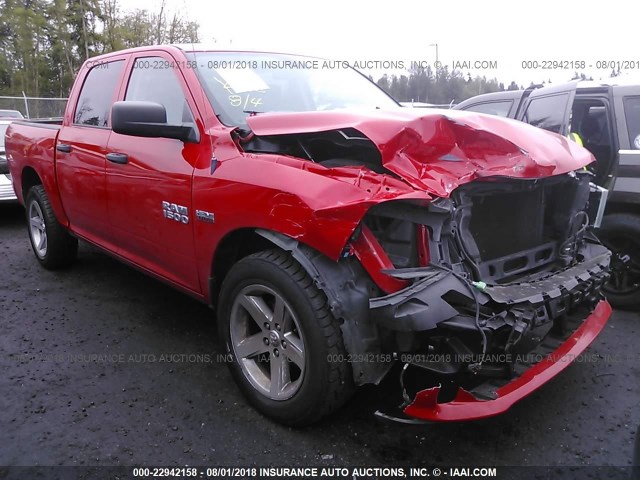 1C6RR7KT4DS651694 - 2013 RAM 1500 ST RED photo 1