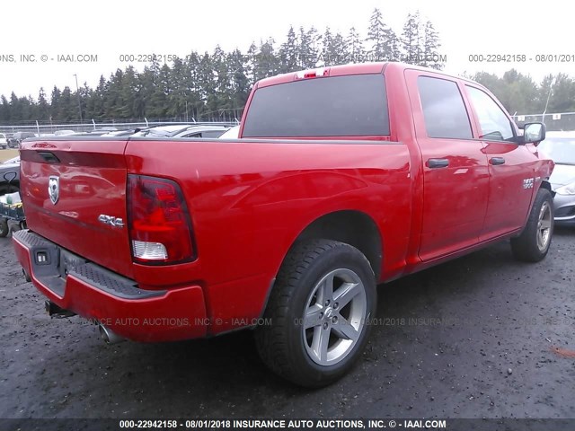 1C6RR7KT4DS651694 - 2013 RAM 1500 ST RED photo 4