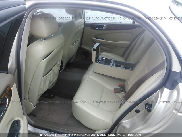 SAJWA79C55SG46728 - 2005 JAGUAR XJ8 L TAN photo 8