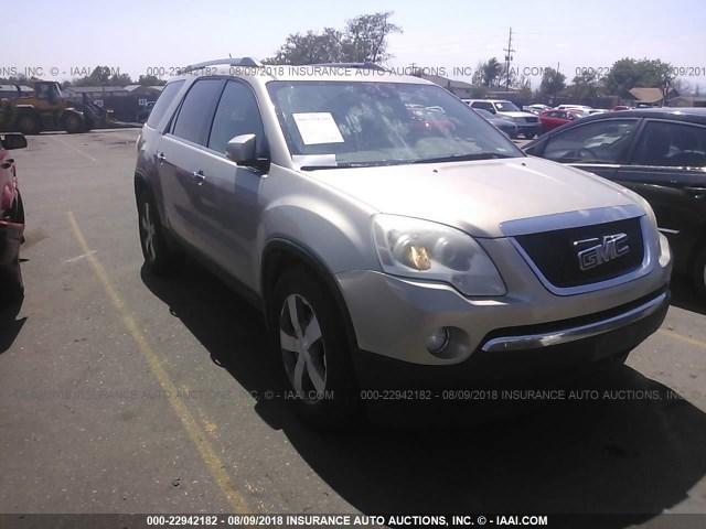 1GKKVREDXCJ119929 - 2012 GMC ACADIA SLT-1 Złoty zdjęcie 1