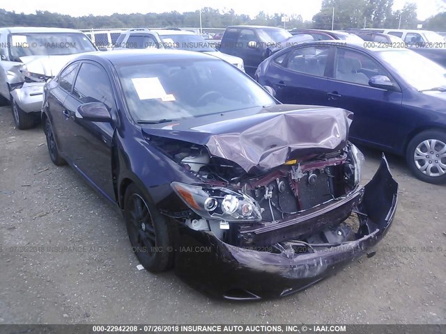 JTKDE3B76A0314874 - 2010 TOYOTA SCION TC 紫色 照片 1
