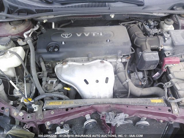 JTKDE3B76A0314874 - 2010 TOYOTA SCION TC 紫色 照片 10