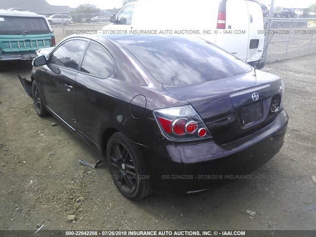 JTKDE3B76A0314874 - 2010 TOYOTA SCION TC 紫色 照片 3