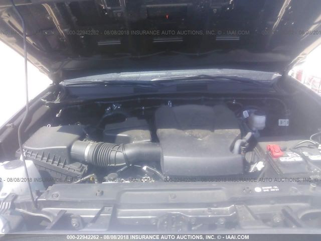 3TMCZ5AN4JM125396 - 2018 TOYOTA TACOMA DBL CAB/SR/TRDSPT/OR/PRO ნაცრისფერი ფოტო 10