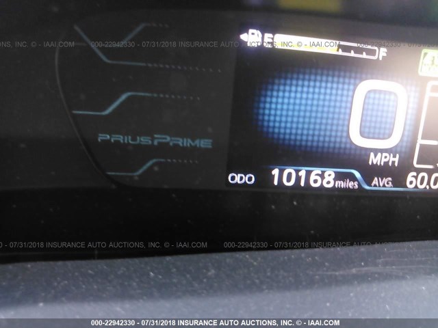 JTDKARFP8H3057734 - 2017 TOYOTA PRIUS PRIME  银色 照片 7