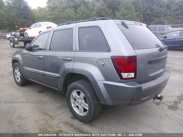 1J8GR48K57C665611 - 2007 JEEP GRAND CHEROKEE LAREDO/COLUMBIA/FREEDOM 灰色 照片 3