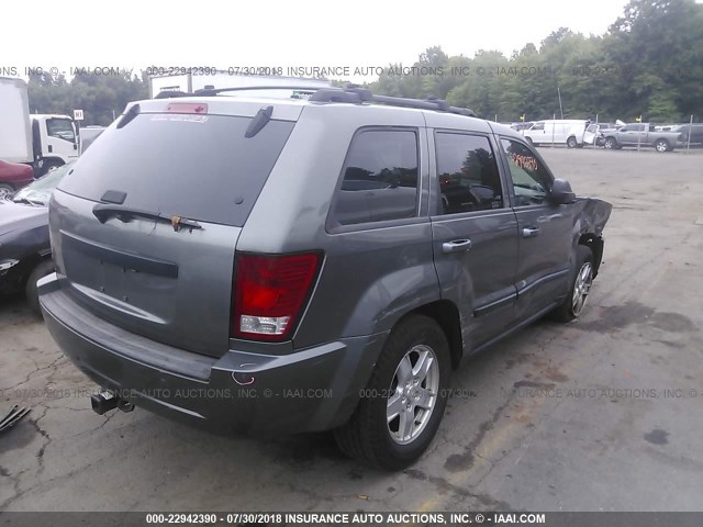 1J8GR48K57C665611 - 2007 JEEP GRAND CHEROKEE LAREDO/COLUMBIA/FREEDOM 灰色 照片 4