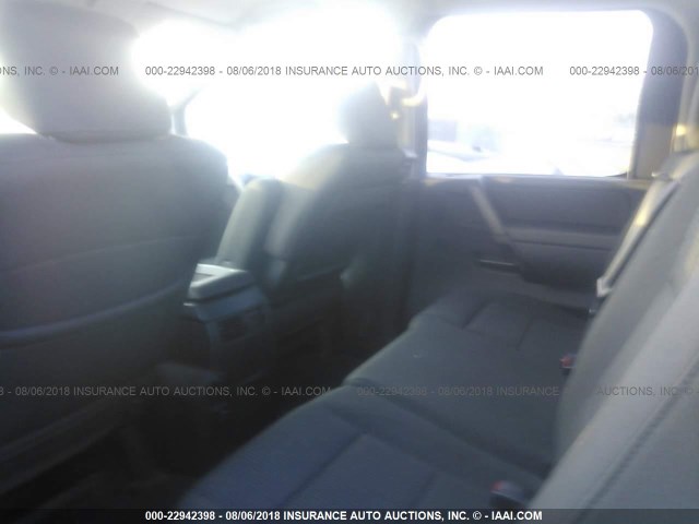 1N6BA0EC2EN520331 - 2014 NISSAN TITAN S/SV/SL/PRO-4X წითელი ფოტო 8