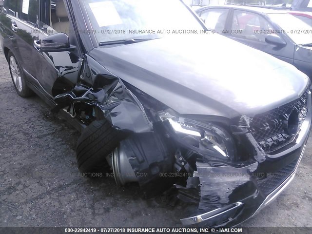 WDCGG8JB8FG352634 - 2015 MERCEDES-BENZ GLK 350 4MATIC BLACK photo 6