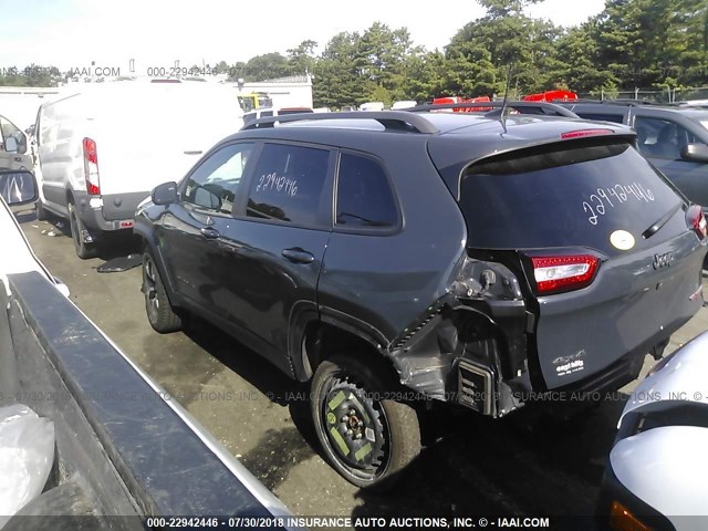 1C4PJMBS3GW220788 - 2016 JEEP CHEROKEE TRAILHAWK 灰色 照片 3