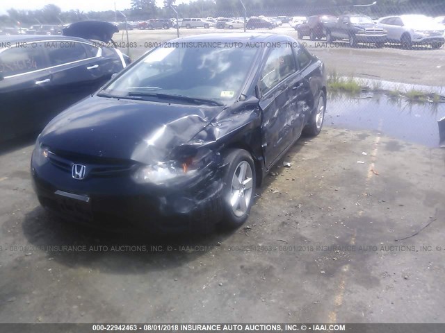 2HGFG119X8H565423 - 2008 HONDA CIVIC EXL 黑色 照片 2
