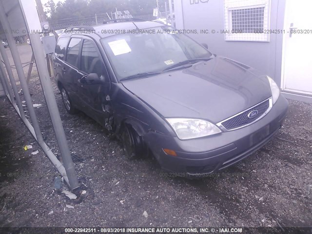 1FAHP36N86W236250 - 2006 FORD FOCUS ZXW GRAY photo 1