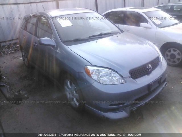 2T1KR32EX4C216698 - 2004 TOYOTA COROLLA MATRIX XR BLUE photo 1