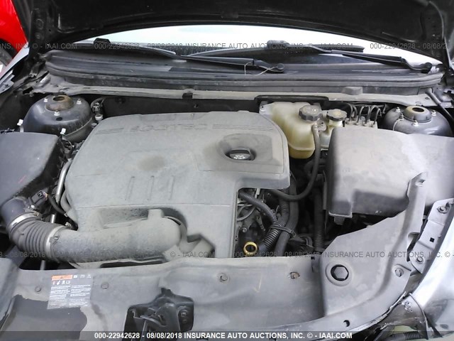 1G1ZC5E05CF200662 - 2012 CHEVROLET MALIBU 1LT BLACK photo 10