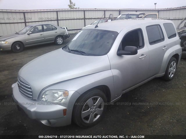 3GNCA13B49S633255 - 2009 CHEVROLET HHR LS ვერცხლისფერი ფოტო 2