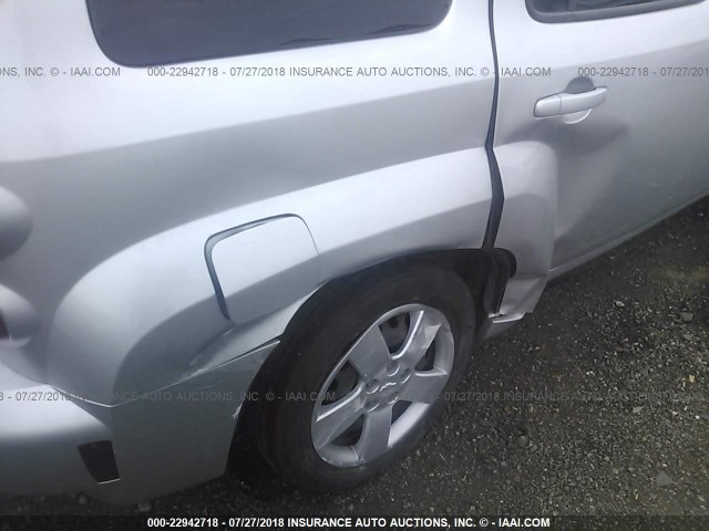 3GNCA13B49S633255 - 2009 CHEVROLET HHR LS ვერცხლისფერი ფოტო 6