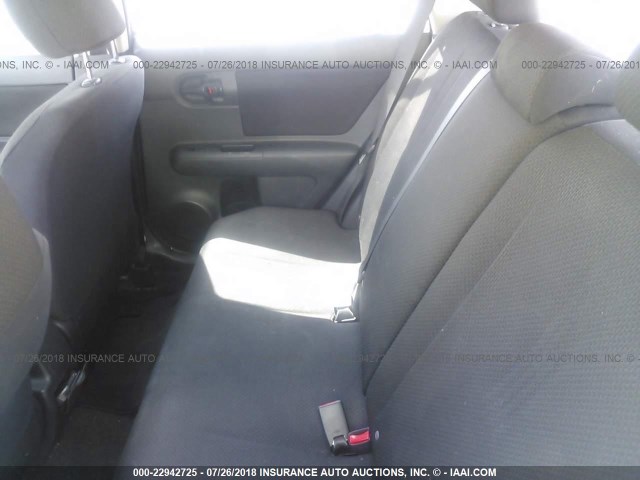 JTLKE50EX81016672 - 2008 TOYOTA SCION XB Қара фото 8