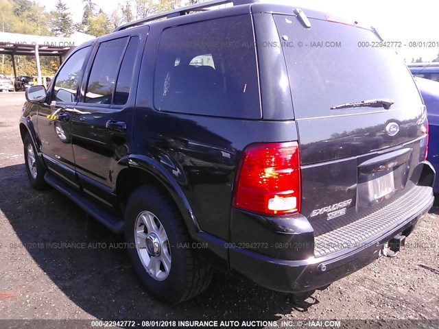1FMDU75E32ZB95461 - 2002 FORD EXPLORER LIMITED 黑色 照片 3
