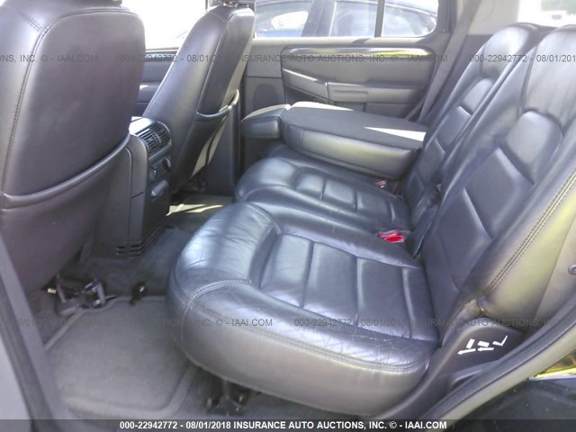 1FMDU75E32ZB95461 - 2002 FORD EXPLORER LIMITED 黑色 照片 8