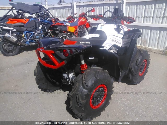 3JBMWAV27HJ000199 - 2017 CAN-AM RENEGADE X MR 570R WHITE photo 4