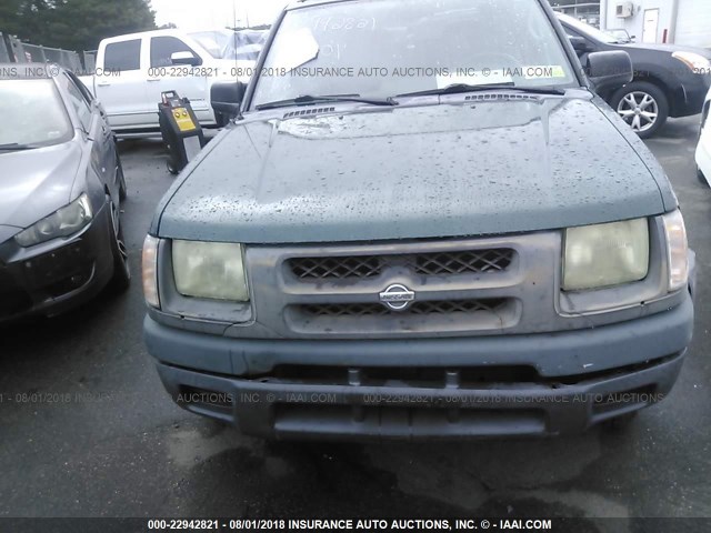 5N1ED28Y21C588558 - 2001 NISSAN XTERRA XE/SE GREEN photo 6