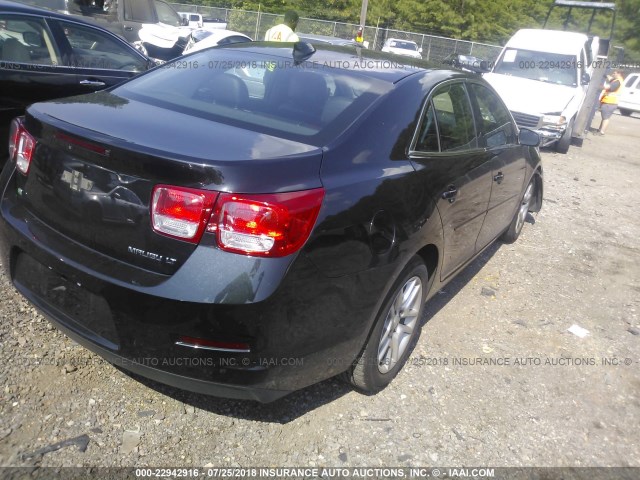 1G11C5SL0FF282218 - 2015 CHEVROLET MALIBU 1LT 黑色 照片 4
