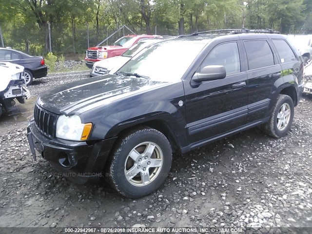 1J4HR48N16C323510 - 2006 JEEP GRAND CHEROKEE LAREDO/COLUMBIA/FREEDOM 黑色 照片 2