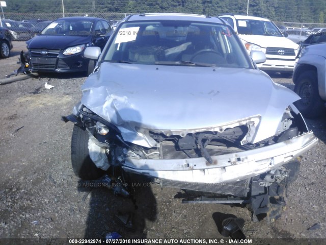 JM1BK343751295530 - 2005 MAZDA 3 HATCHBACK SILVER photo 6