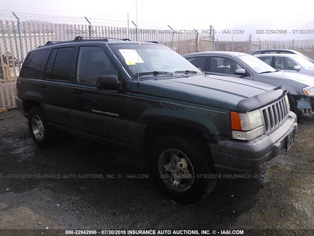 1J4GZ58S9VC534881 - 1997 JEEP GRAND CHEROKEE LAREDO/TSI GREEN photo 1