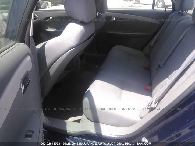 1G1ZC5EB4AF160055 - 2010 CHEVROLET MALIBU 1LT 蓝色 照片 8