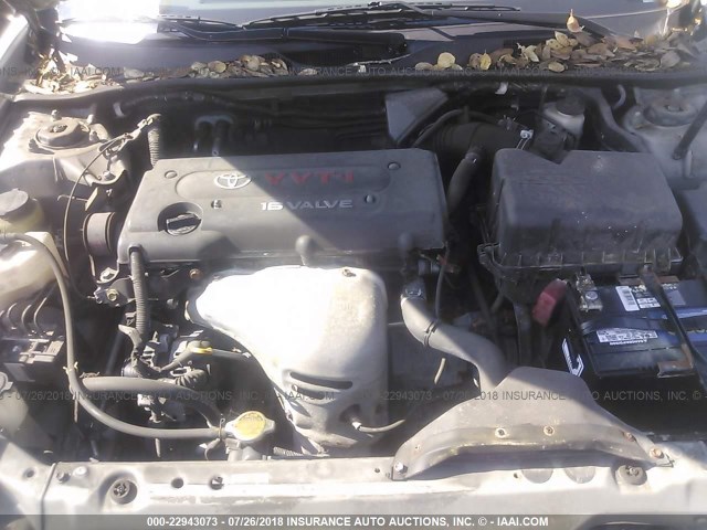 4T1BE32K24U810475 - 2004 TOYOTA CAMRY LE/XLE/SE 银色 照片 10