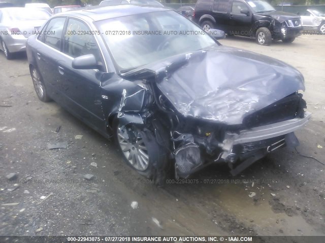 WAUDF78E06A260231 - 2006 AUDI A4 2.0T QUATTRO GRAY photo 6