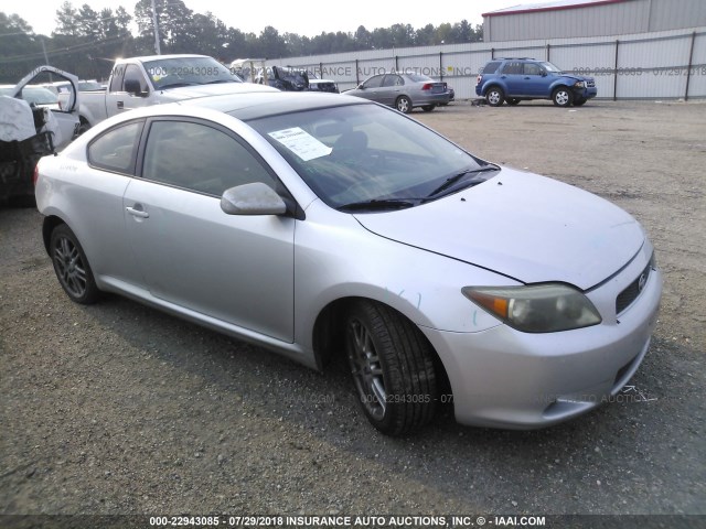 JTKDE167X70167529 - 2007 TOYOTA SCION TC SILVER photo 1